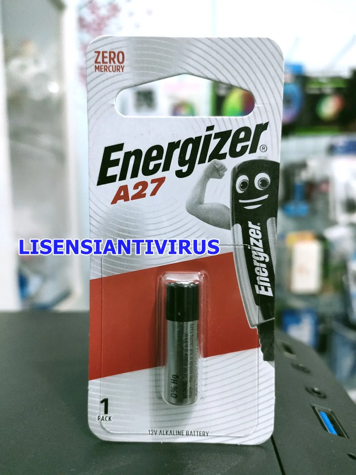 Battery Baterai Alkaline Energizer A 27 A27 BP1 12V untuk bell remote