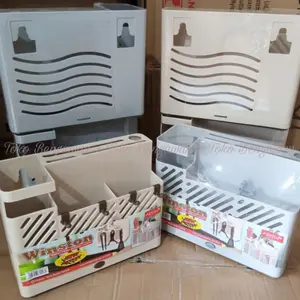 ASVITA WINSTON Tempat Sendok, Garpu, Pisau Warna Aesthetic Minimalis