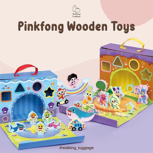 Pinkfong Wooden Toys | Permainan Edukasi Pinkfong Korea - Shop | Tokopedia