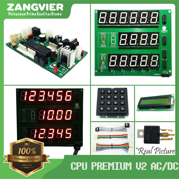 Gambar PAKET CPU PERTAMINI PREMIUM V2 + 7SEG MERAH + KEYPAD TIMBUL + RELAY EX dari ZANGVIER2 Kota Administrasi Jakarta Barat Tokopedia