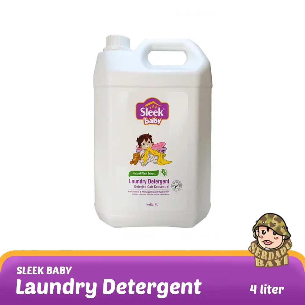 Sleek Baby Laundry Detergent Cair 4L / 4 Liter