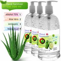 Gambar Hand Sanitizer 500 ml Gel Jeruk Nipis handsanitizer Pump Siap Pakai dari setia1.shop Kab. Tangerang 2 Tokopedia
