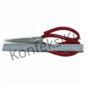 Gunting Kodok FS 230 Gagang Merah Biru/ Merah 9" / Gunting Bahan Kain