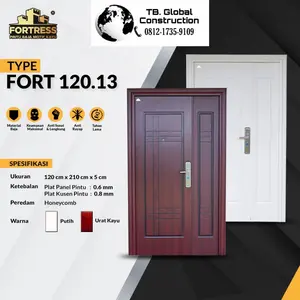 Pintu Baja JBS Fortress Mother and Son 120.13 Ukuran 120x210x5cm