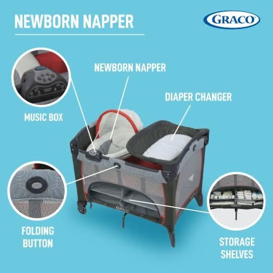 Graco Pack N Play with Newborn Napper DLX / Box Tempat Tidur Bayi ...