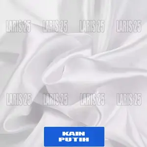 BAHAN KAIN TERLARIS KATUN MIKROTEX KAIN PUTIH UTK GAMIS BAJU