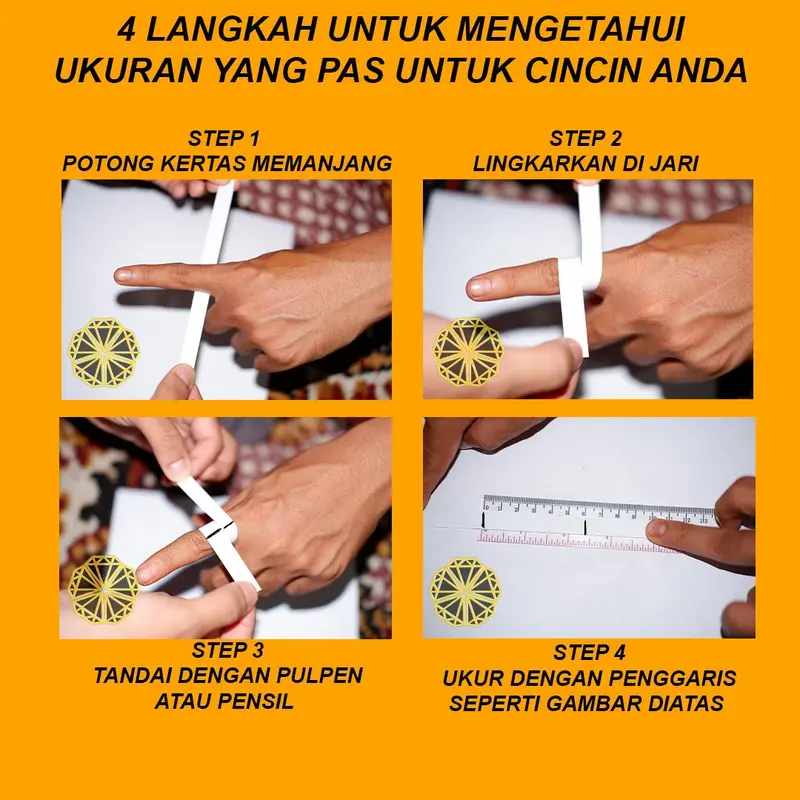 Cincin perak wanita berlian eropa 0,10ct NA051 3