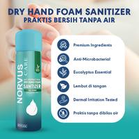 Gambar Dry Hand Foam Sanitizer 85 ml - NORVUS dari Norvus Indonesia Kota Administrasi Jakarta Barat 3 Tokopedia