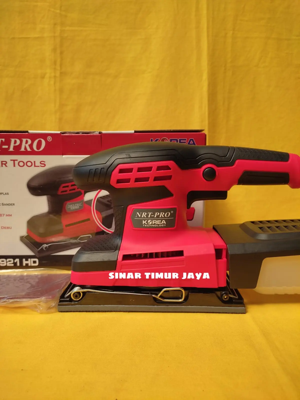 MESIN AMPLAS KAYU / FINISHING / ELECTRIC SANDER RECTANGLE PAD