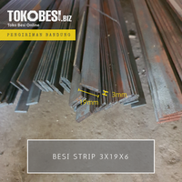 Gambar Besi Strip 3x19x6 dari Teguh tokobesi Kota Bandung 1 Tokopedia