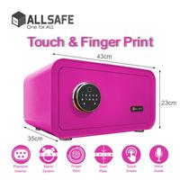 Gambar Brankas ALLSAFE AS-ES 23 TOUCH & Fingerprint- Pink dari Biru International Kota Administrasi Jakarta Utara 5 Tokopedia