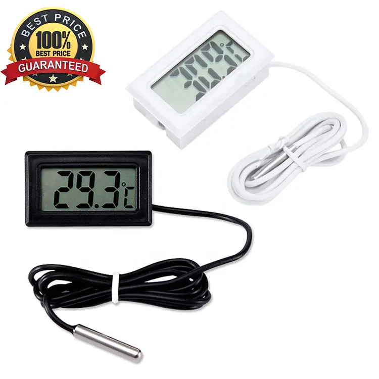 Termometer  digital mini  untuk  suhu aquarium dan suhu udara