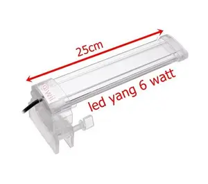 LAMPU YANG LED 6 watt 6watt 6w 6 w Jepit Aquarium Aquascape