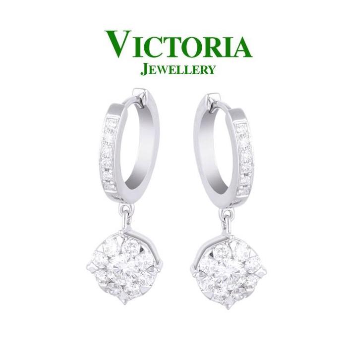 Gambar Anting Berlian VER628037 Victoria Jewellery dari Victoria Jewellery Online Kota Administrasi Jakarta Selatan Tokopedia