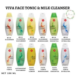 VIVA FACE TONIC & MILK CLEANSER & AIR MAWAR 100 ml