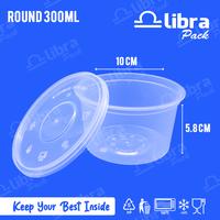 Gambar (BUNDLE) 100 Pcs Thinwall Round 300ml (Mangkok Plastik / Thinwall / Tempat Dessert) dari Libra Pack Kota Tangerang 1 Tokopedia