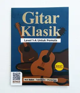 Buku Gitar Klasik Level 1-A untuk Pemula