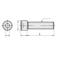 Gambar Baut L Baja 12.9 M6 x 50 HT (Socket cap screw) dari Multi Baja Kota Administrasi Jakarta Barat 2 Tokopedia