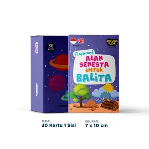 Flashcard Alam Semesta untuk Balita