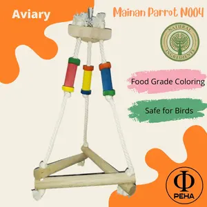 Mainan Burung Parrot Lovebird Macaw Nuri Afgrey Nuri Betet Nat004