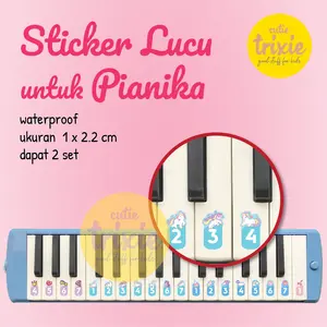 Sticker Tuts Pianika Unicorn