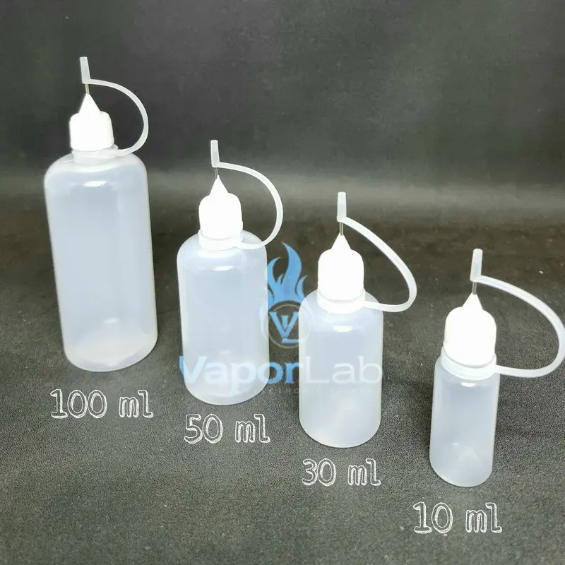 BOTOL JARUM KOSONG REFILL LIQUID CAIRAN LEM TETES AKRILIK BOTTLE PE 4