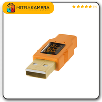 Gambar Tether Tools Pro USB 2.0 to Micro B 5 Pin (4.6m) - Orange dari Mitrakamera Kota Administrasi Jakarta Selatan 3 Tokopedia