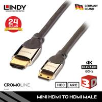 Gambar Kabel HDMI LINDY Mini HDMI to HDMI 2.0 4K x 2K 60Hz 3D 2160P Camera - 41436 - 1M dari LINDY INDONESIA Kota Administrasi Jakarta Barat 1 Tokopedia