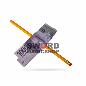 Alat Sulap Misled Pencil - Pensil Tembus uang - Pentru - Sword Magic
