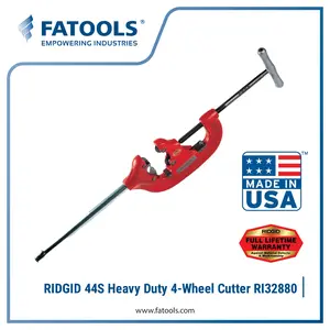 RIDGID 32880 44S Heavy Duty 4 Wheel Pipe Cutter Potong Pipa 2.5" - 4"