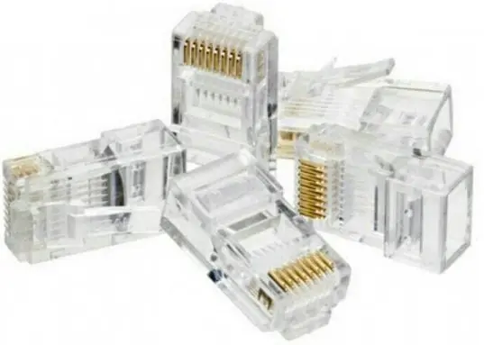 CONNECTOR RJ45 UTP/Indoor CAT 5E ZIMM LINK konektor lan - Shop | Tokopedia