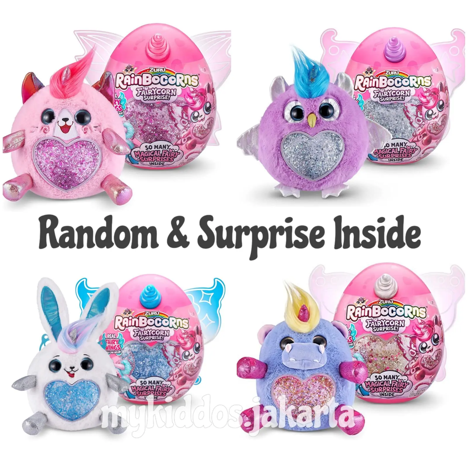 Zuru Rainbocorns Fairycorn Surprise / Real Fairy Wings / Random / ORI