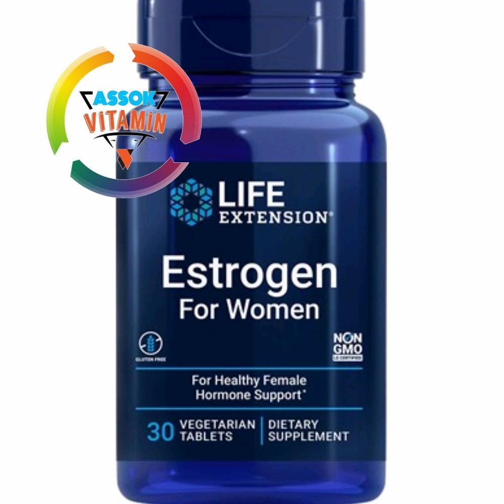 Life Extension, Estrogen for Women, 30 Vegetarian Tablets