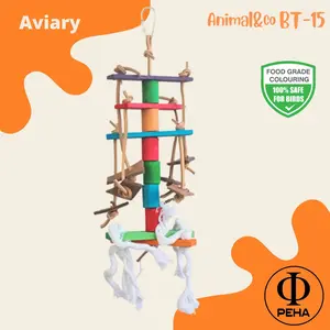 AnimalnCo BT-15 Bird Toy Mainan Burung gigitan Parrot Macaw Afgrey
