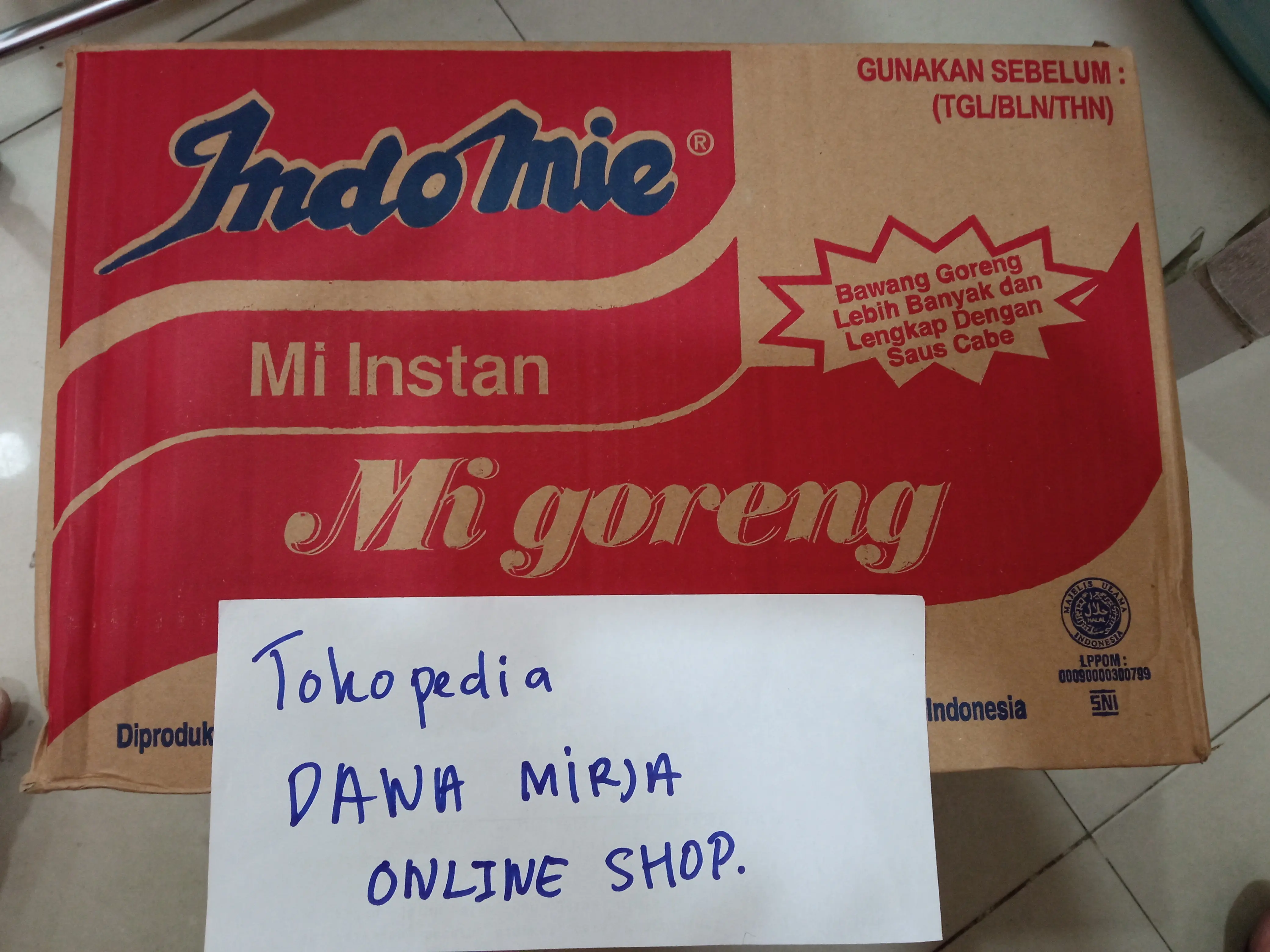 INDOMIE GORENG 1DUS 40PCS RESELLER WELCOME