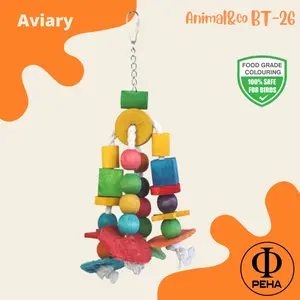 AnimalnCo BT-26 Bird Toy Mainan Burung Gigitan Parrot Macaw Afgrey