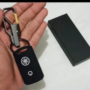 gantungan kunci + silikon case sarung remote NEW NMAX AEROX XMAX