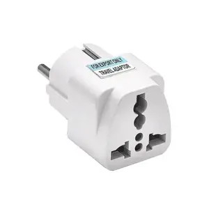 Adaptor Sambungan Colokan kaki 3 / Adapter Charger kaki 3 ke kaki 2 Batok