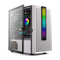 Gambar PCCOOLER PLATINUM LM200 Black White MESH RGB M-ATX Gaming Case - Black dari PCCOOLER Official Store Kota Administrasi Jakarta Pusat 2 Tokopedia