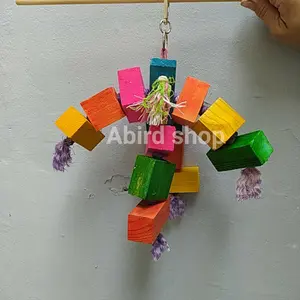 Mainan Gigitan macaw kakatua african grey CLARITY