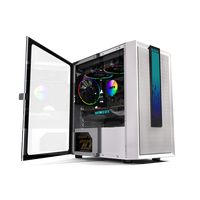 Gambar PCCOOLER PLATINUM LM200 Black White MESH RGB M-ATX Gaming Case - Black dari PCCOOLER Official Store Kota Administrasi Jakarta Pusat 3 Tokopedia