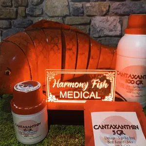 CANTAXANTHIN 25GR Carophyll Red Karofil Vitamin Koi Cupang Channa