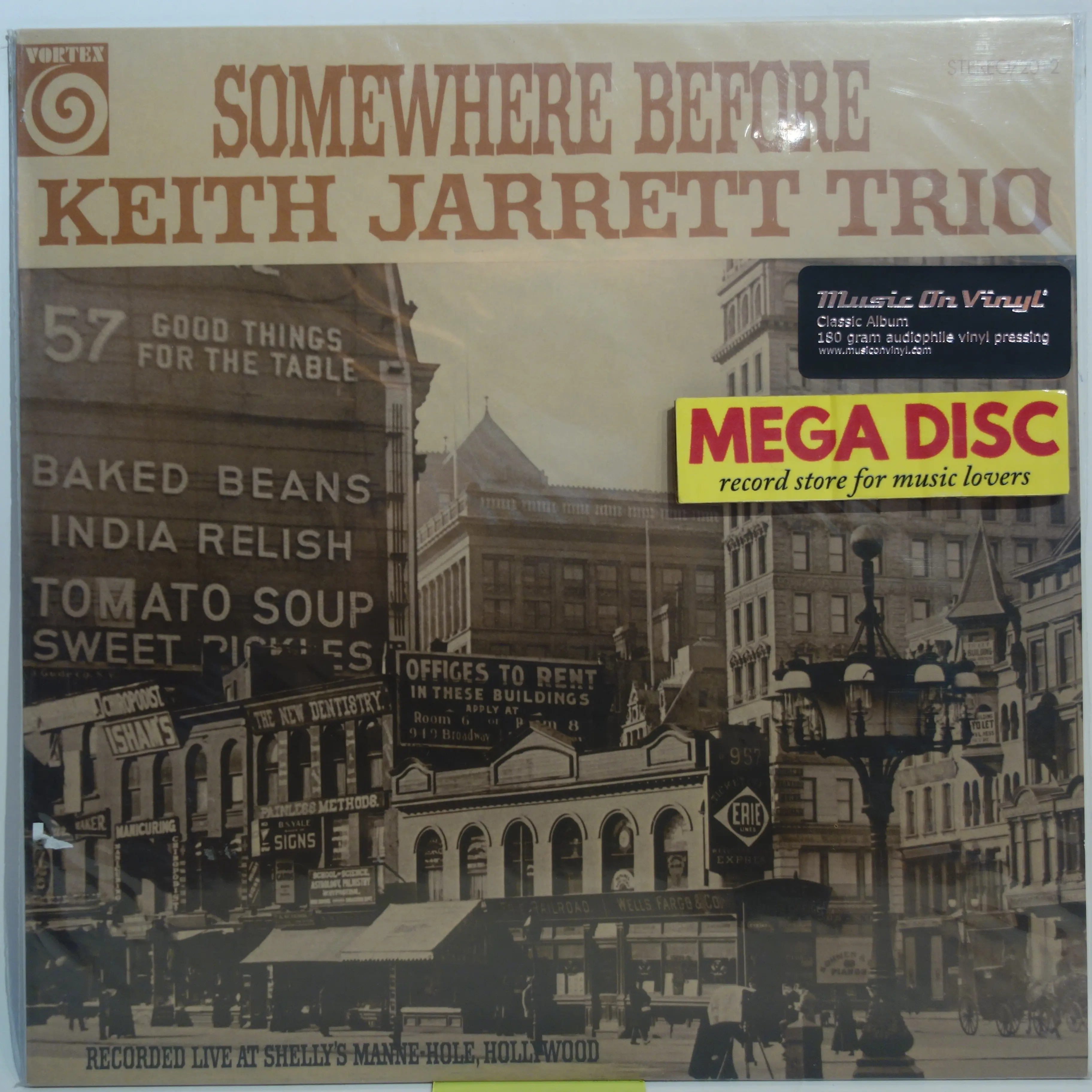LP Keith Jarrett Trio - Somewhere Before Album Vinyl Piringan Hitam