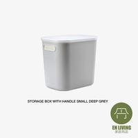 Gambar EN LIVING Storage Box with Handle SMALL DEEP GREY / Kotak Multifungsi dari EN LIVING Kota Bandung 2 Tokopedia