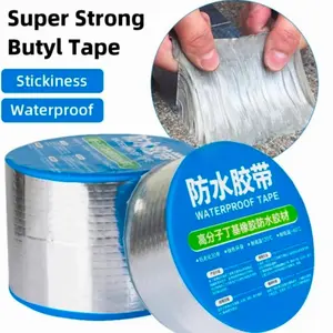 Lakban Anti Bocor Lem Anti Air alumunium Foil Butyl Waterproof Tape