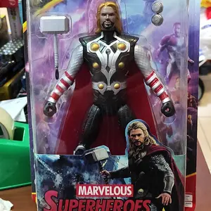 mainan robot Thor+baterai kemasan 26x16