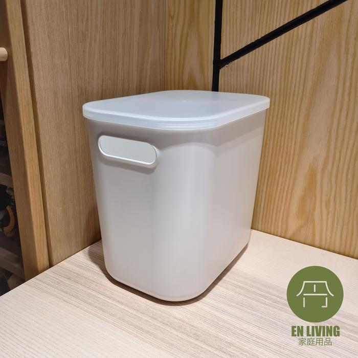 Gambar EN LIVING Storage Box with Handle SMALL DEEP GREY / Kotak Multifungsi dari EN LIVING Kota Bandung Tokopedia