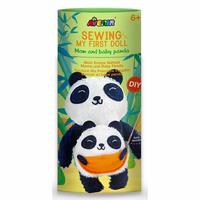 Gambar Avenir Sewing Doll Boneka Panda with Baby Mainan Kreatif Menjahit Anak dari Mishana Shop Kab. Tangerang 3 Tokopedia