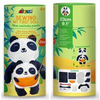 Gambar Avenir Sewing Doll Boneka Panda with Baby Mainan Kreatif Menjahit Anak dari Mishana Shop Kab. Tangerang 1 Tokopedia