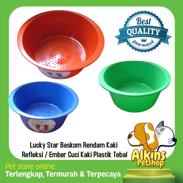 Gambar Baskom Plastik / Baskom Rendam Pijat Kaki Refleksi / Ember Cuci Kaki dari ALKINS PET SHOP Kota Bekasi Tokopedia